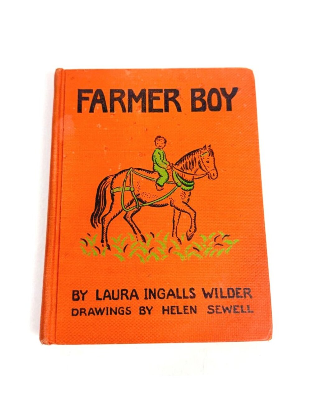 Farmer Boy Laura Ingalls Wilder Illustrated Cadmus Books 1933 Hardcover Classic